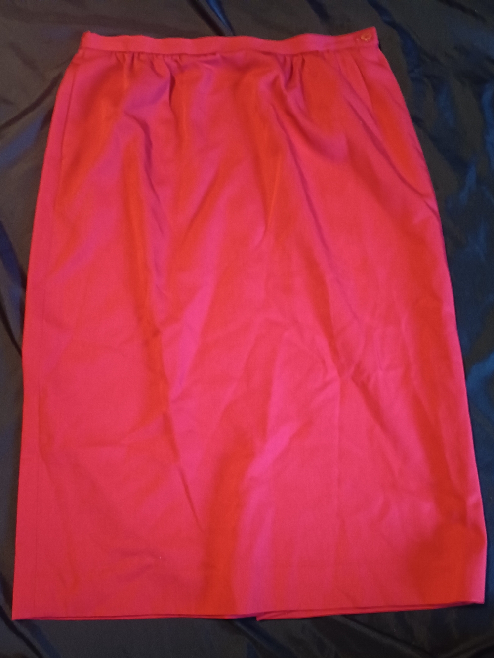 Pendleton Red Pencil Skirt